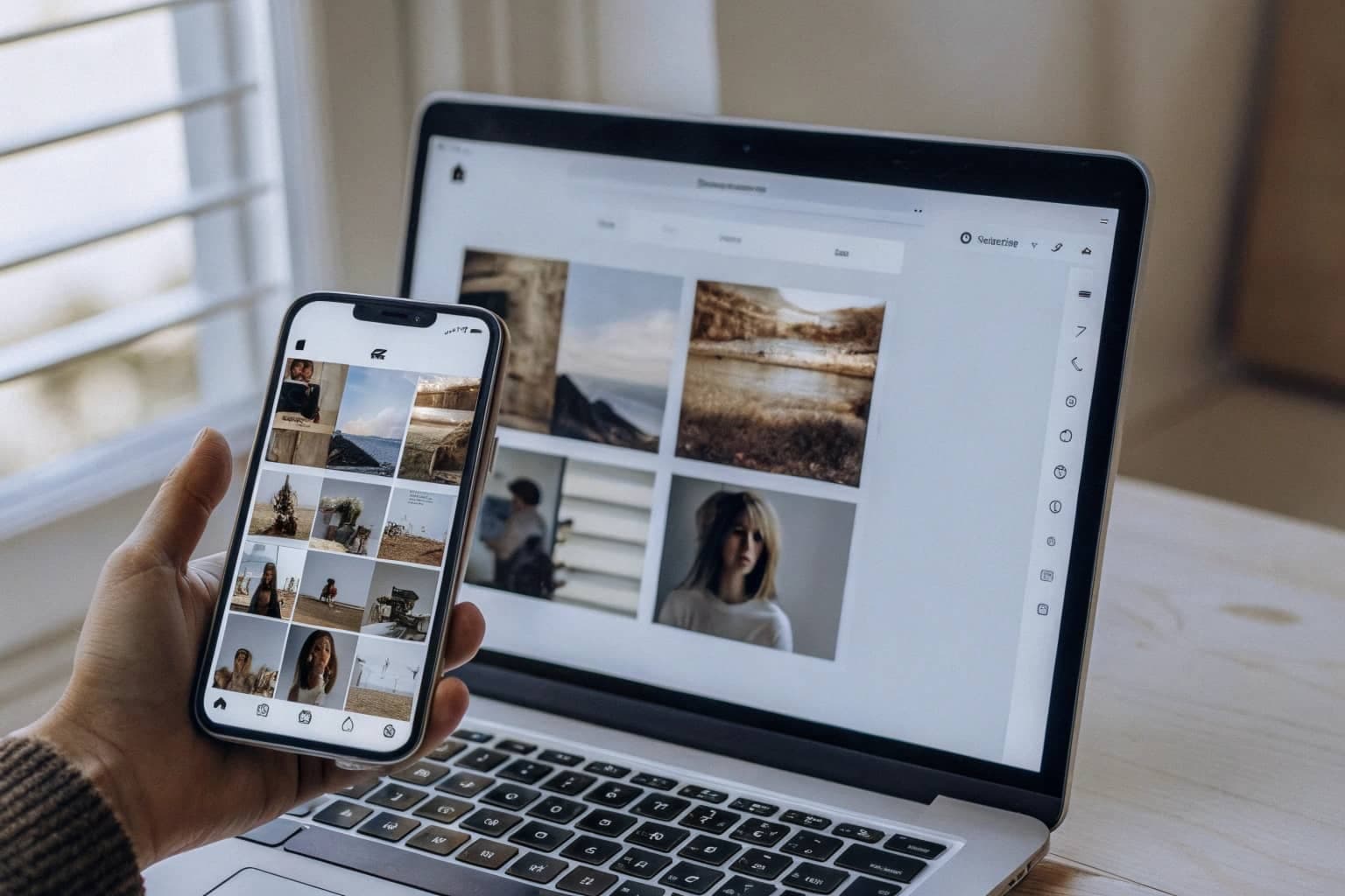 Side-by-side comparison of WEBP and JPEG image formats showing performance metrics