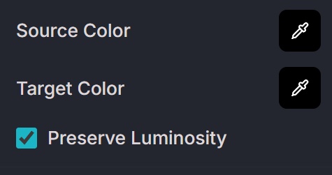 Preserve luminosity toggle maintaining original image brightness